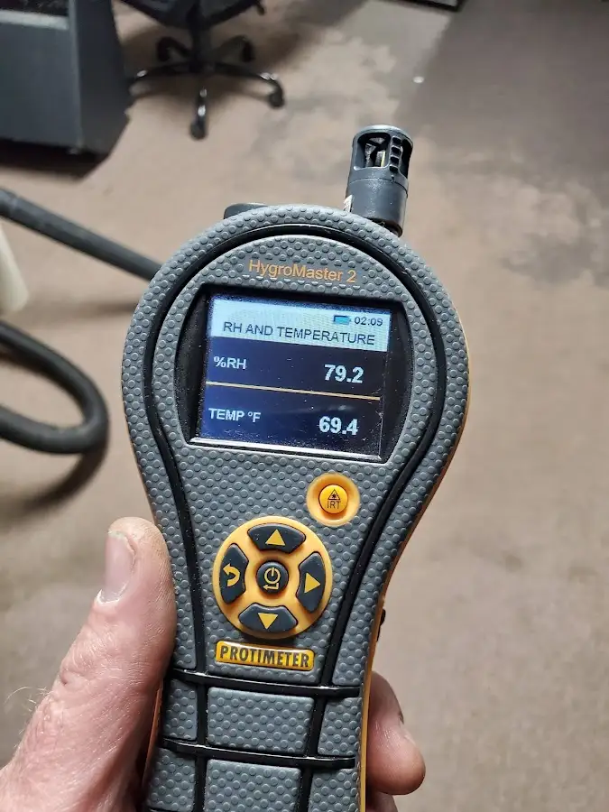 Moisture meter humidity assessment for Mold Remediation & Removal in Nibley