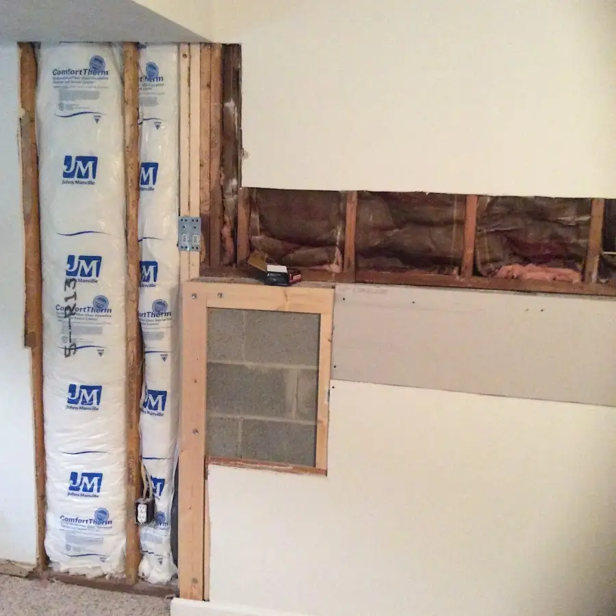 Wall insulation replacement during Odor Removal & Deodorization in Nibley